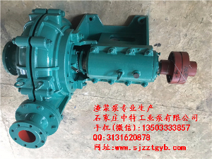 200ZJ-I-A63耐磨渣浆泵